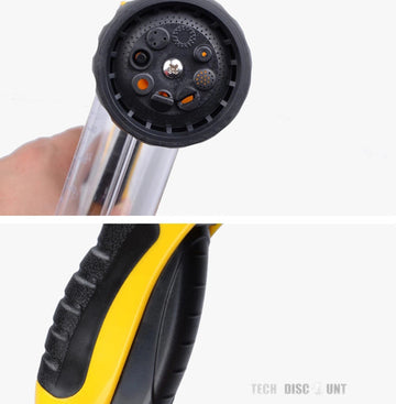 TD® Pistolet d'arrosage jardin haute pression pulvérisateur à main à eau lavage voiture réglable arrosoir confortable lave-auto